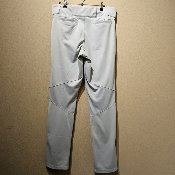 Nike BSBL Kids Vapor Select Baseball Pants Grey Size Large - Picture 4 of 4